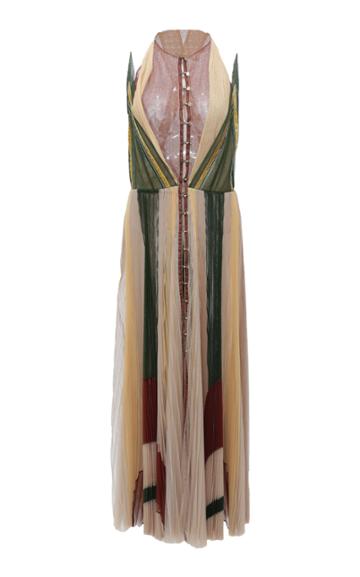 Saptodjojokartiko Grenadine Pleated Dress