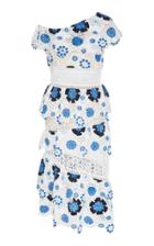Sea Figgy Floral Lace Midi Dress