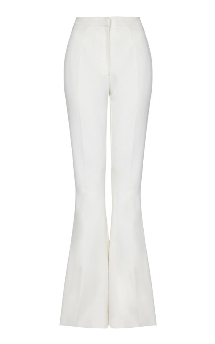 Safiyaa Halluana Heavy Crepe Flared Pants