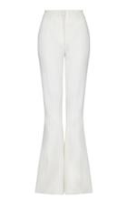 Safiyaa Halluana Heavy Crepe Flared Pants