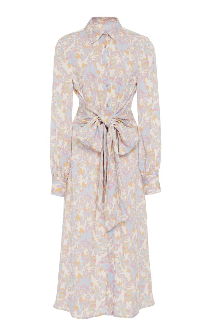 Rebecca Vallance Fleur Midi Shirt Dress