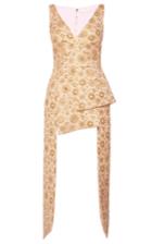Antonio Berardi Floral Embroidered Asymmetrical Top