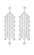 Nina Runsdorf Platinum Diamond Earrings