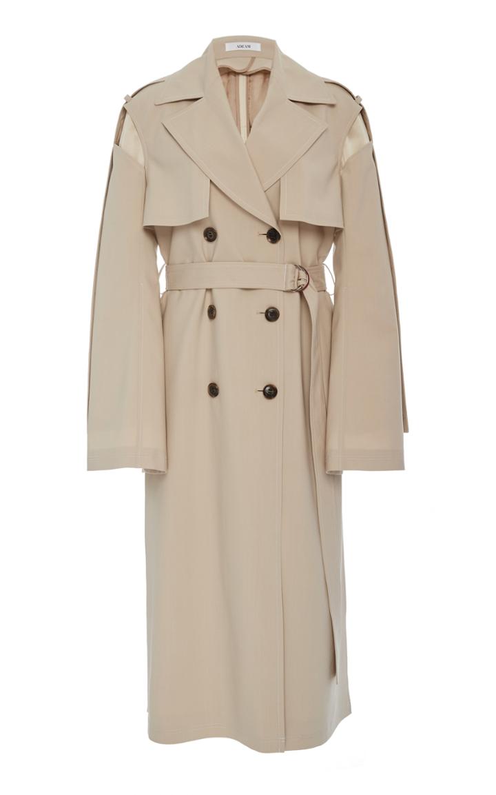Adeam Deconstructed Quilted Trench