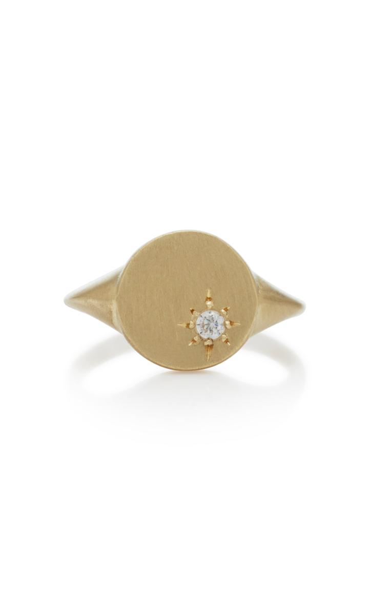 Lil Milan Sunshine 9k Gold Zircon Ring