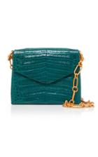 Nancy Gonzalez Envelope Shoulder Bag On Chain