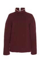 Loewe Pearl-embellished Cashmere Sweater