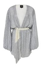 Retrofte Gabrielle Sequined Wrap Dress Size: Xs