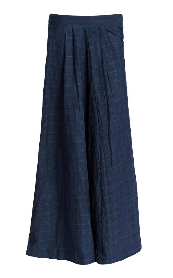 Roopa Cotton Wide Leg Pants