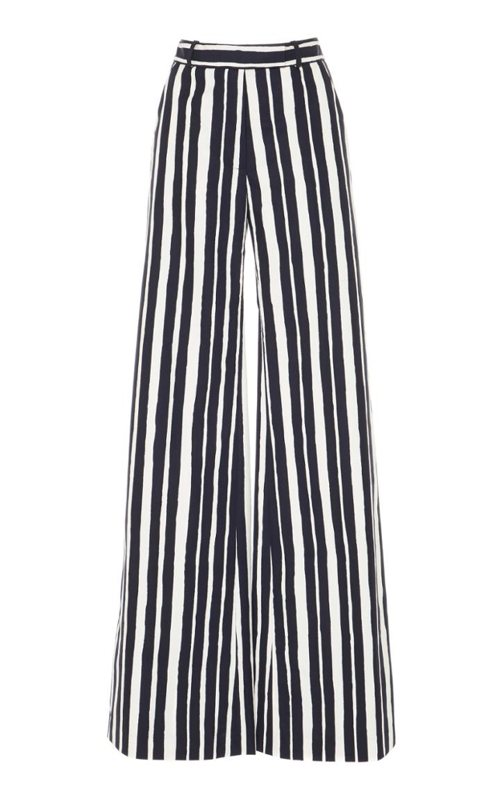 Martin Grant Striped Wide Leg Pant