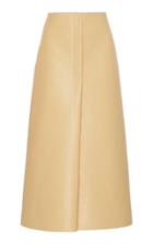 Marni Clipper Calf Leather Skirt