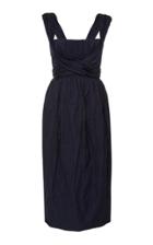 Brock Collection Wrapped Corset Midi Dress