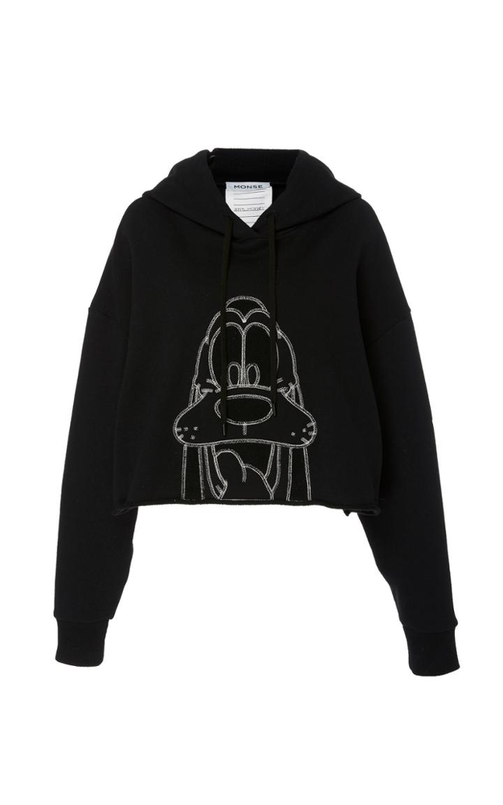 Monse Goofy Cropped Hoodie