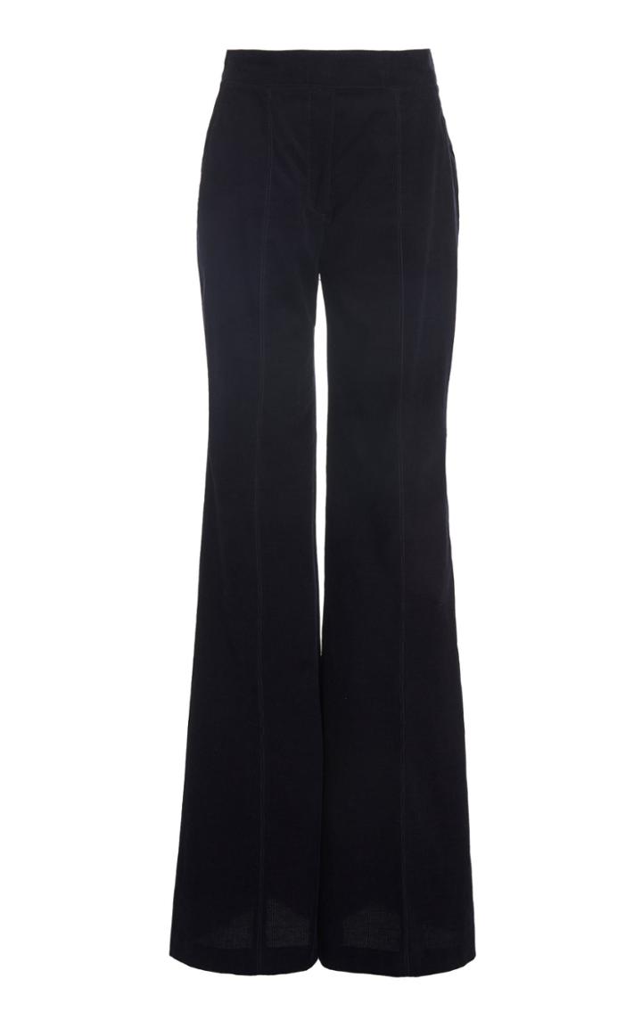 Gabriela Hearst Leda Flared Corduroy Pant