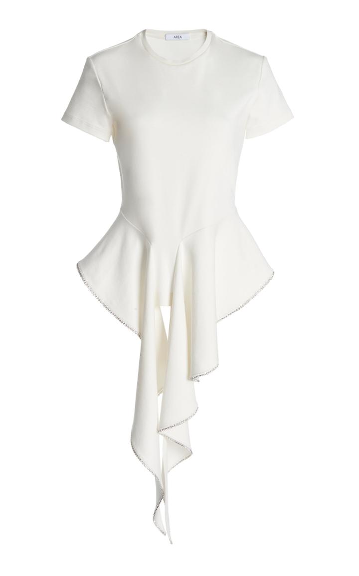 Moda Operandi Area Draped-hem Peplum Top