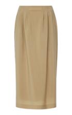 Moda Operandi Agnona Wool-mohair Pleated Pencil Skirt Size: 44