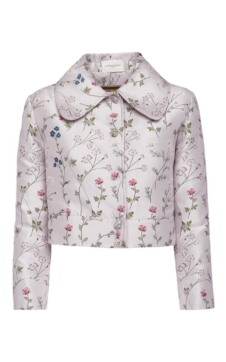 Giuseppe Di Morabito Floral Jacquard Breasted Jacket