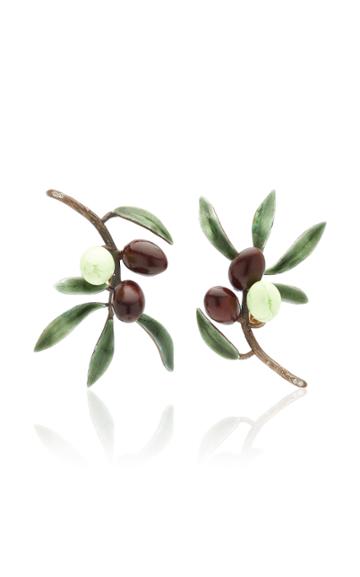 Moda Operandi Luz Camino Olive Tree Earrings