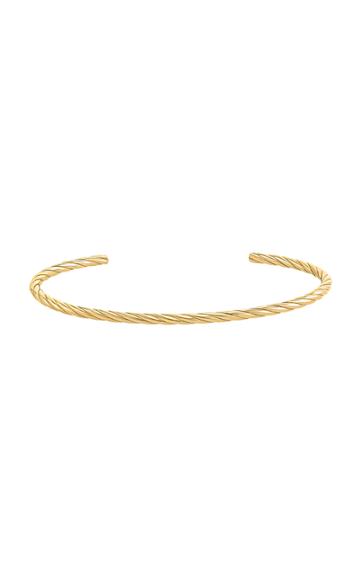 Mks Jewellery Promise Alyada 18k Yellow Gold Cuff