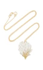 Christopher Thompson Royds White Clover Pendant Necklace