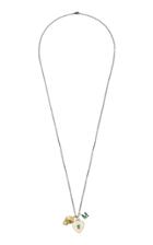 Gemfields X Muse Cluster Necklace With Oxidized Silver Chain