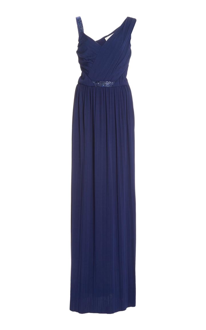 Moda Operandi Semsem Crystal-embellished Matte Jersey Gown