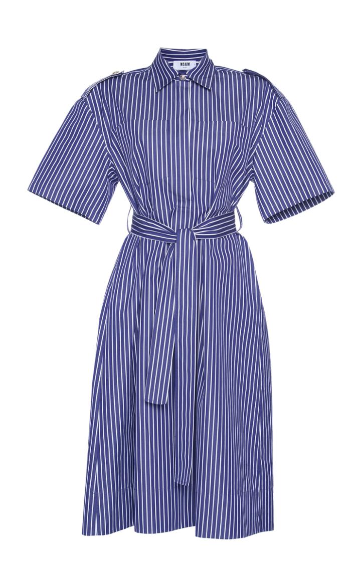 Msgm Shirt Style Dress
