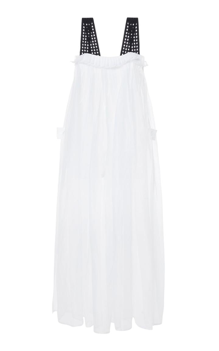 Moda Operandi White Story Eliza Floating Beach Club Cotton Dress