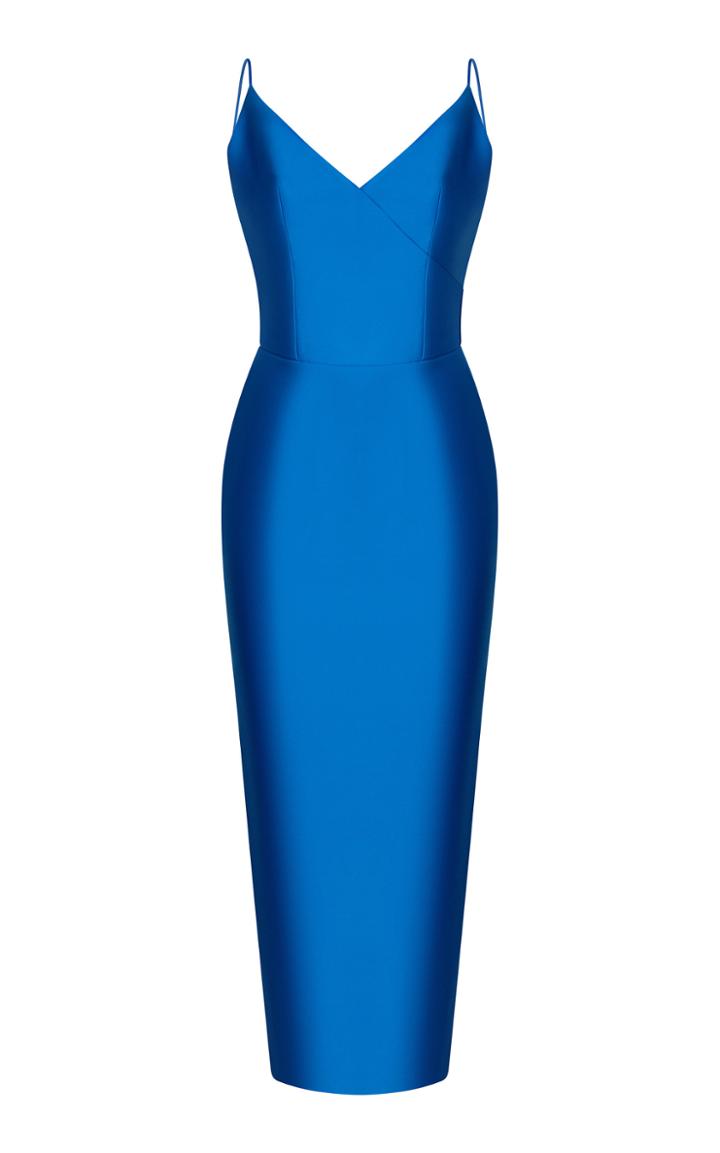 Moda Operandi Rasario Sleeveless Satin Dress