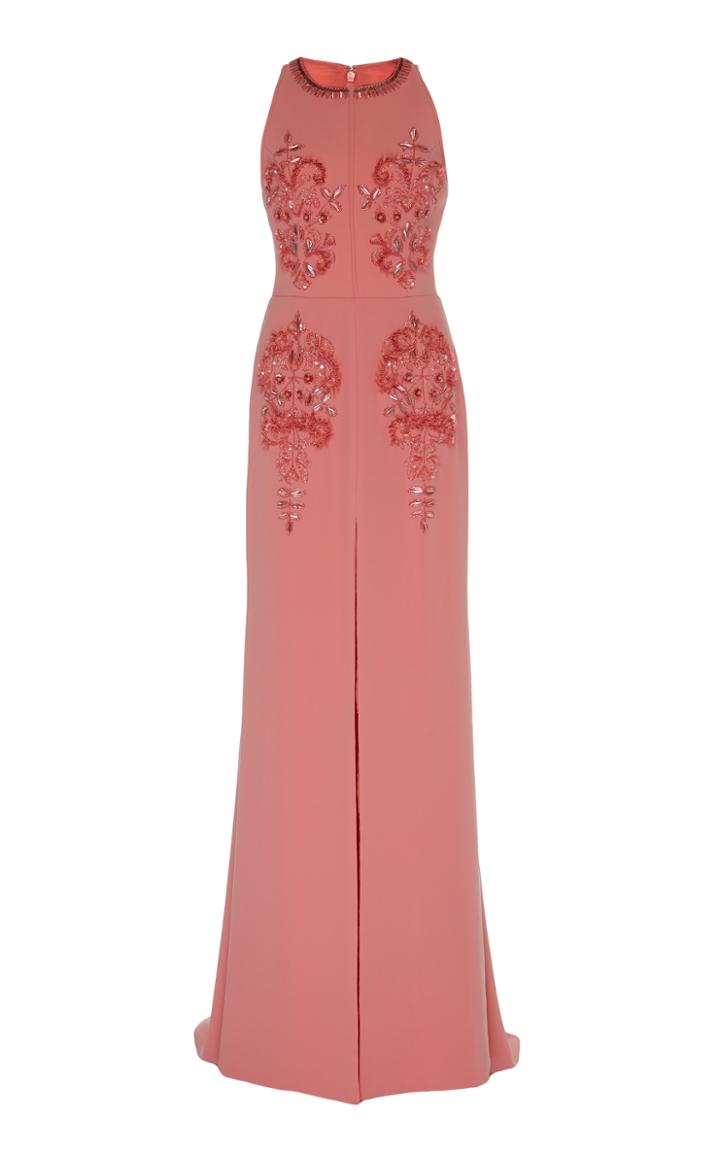 Georges Hobeika Symmetrical Embellished Gown