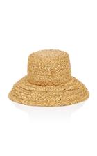 Janessa Leone Sydney Woven Straw Bucket Hat