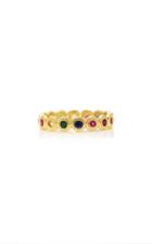 Octavia Elizabeth Rainbow Nesting Gem Eternity Ring