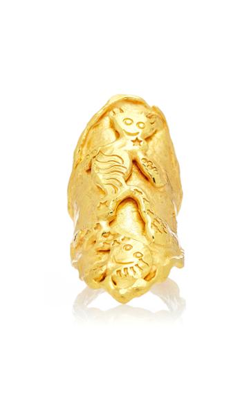Jean Mahie 22k Yellow Gold Monster Ring