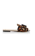 N 21 N&deg;21 Leopard Buckle Slide