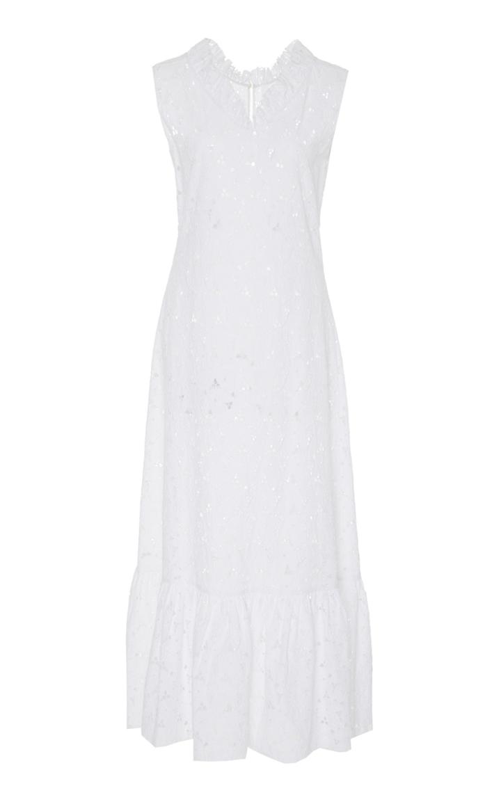 Merlette Ardennes Cotton Lace Maxi Dress