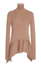 Adeam Turtleneck A-line Long Sleeve Top