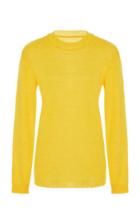 Nanna Van Blaaderen Yellow Fine Tricot Knit Sweater