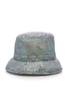 Anna Sui Mother Of Pearl Jacquard Hat
