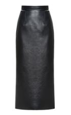 Moda Operandi Matriel Faux Leather Waist Cut Out Skirt