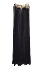 Moda Operandi Oscar De La Renta Embellished Silk-chiffon Caped Gown Size: 4