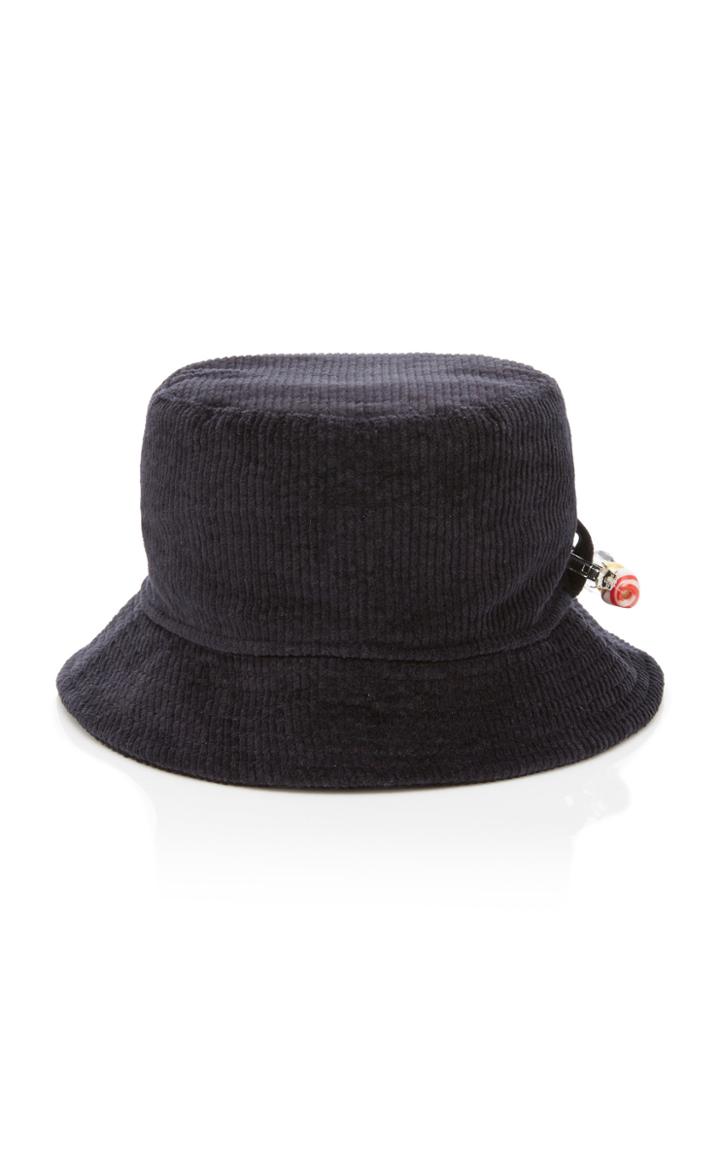 Federica Moretti Corduroy Bucket Hat
