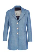 Moda Operandi Giuliva Heritage Collection The Karen Blazer Wool Silk Linen Size: 36