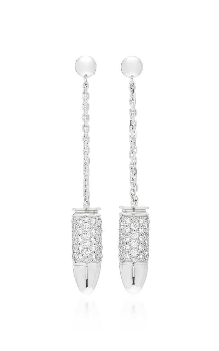 Akillis Bang Bang 18k Gold Diamond Drop Earrings