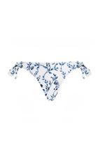 Moda Operandi Agua By Agua Bendita Cidron Acacias-print Knotted Bikini Bottom
