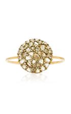 Busatti Shield 18k Gold And Diamond Cuff Bracelet