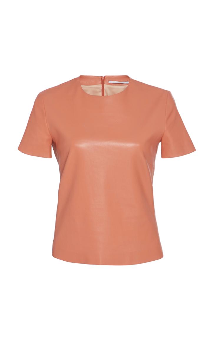 Rosetta Getty Leather T-shirt