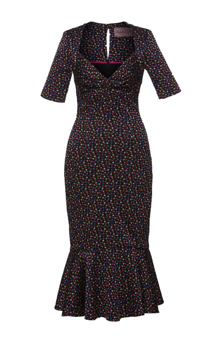 Lena Hoschek Confetti Mermaid Dress
