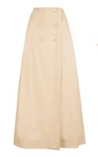 Christopher Esber Button A-line Trench Skirt