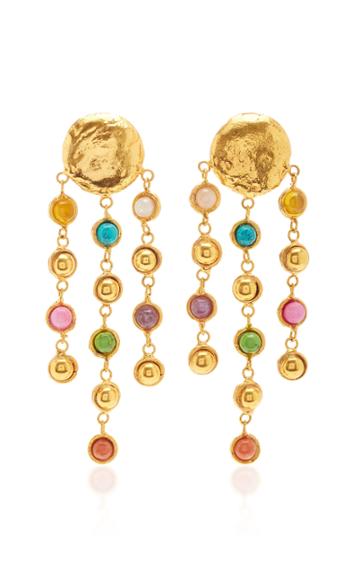 Moda Operandi Sylvia Toledano Rain Drops Multi Colored Stone Earrings