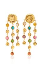Moda Operandi Sylvia Toledano Rain Drops Multi Colored Stone Earrings
